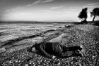 老难民伏尸土耳其海滩
