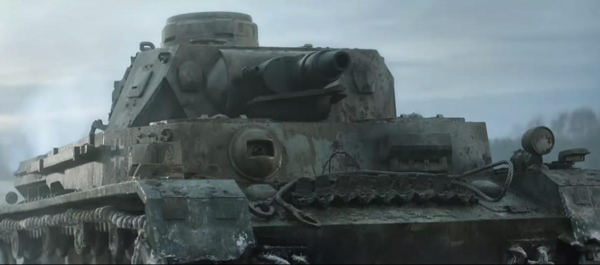 Ⅳ号F1型坦克正面特写。.JPG