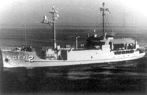 被朝鲜扣留的“普韦布洛”号侦察船。.jpg